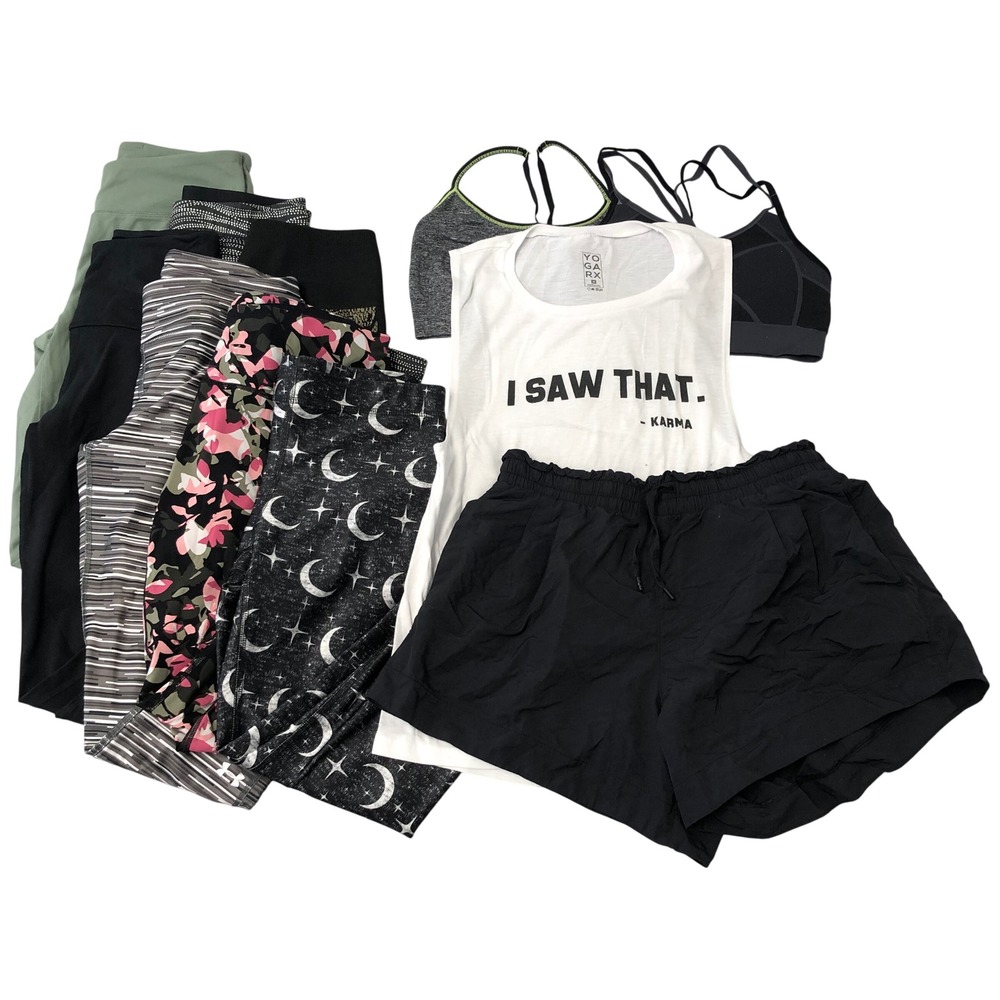 Beyond Yoga Sweaty Betty Under Armour Activewear Lot Womens Medium 10pc